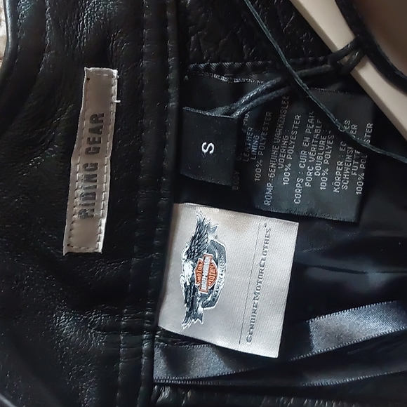 New Harley leather riding chaps - NWT - Picture 10 of 12